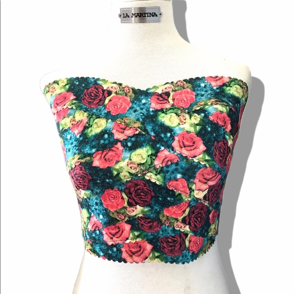 Crop top bra-let - Picture 1 of 4